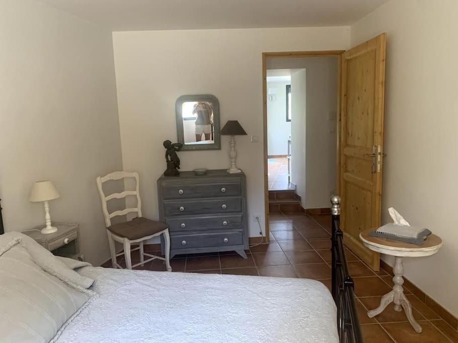 Appartement Bas De Maison Lavilledieu  Eksteriør billede